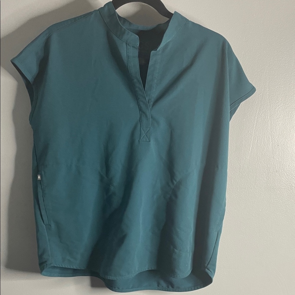 Men's Teal Short Sleeve Shirt